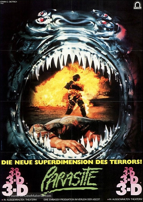 Parasite - German Movie Poster