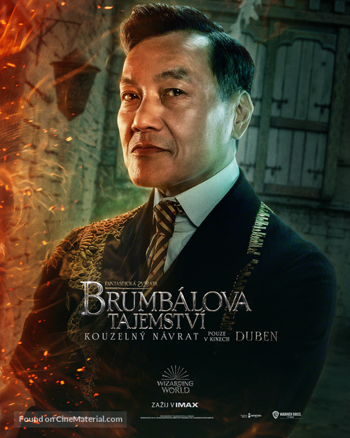 Fantastic Beasts: The Secrets of Dumbledore - Czech Movie Poster