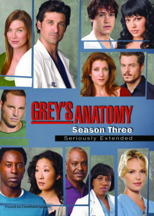 &quot;Grey&#039;s Anatomy&quot; - DVD movie cover
