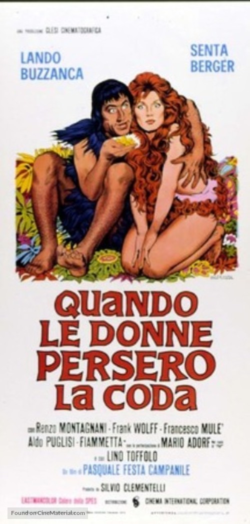 Quando le donne persero la coda - Italian Movie Poster