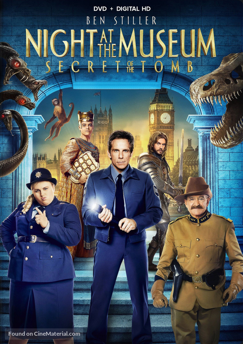 Night at the Museum: Secret of the Tomb - Movie Cover