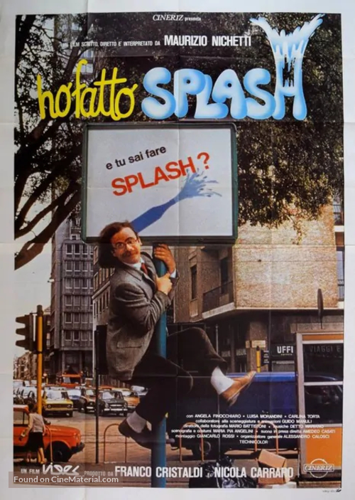 Ho fatto splash - Italian Movie Poster
