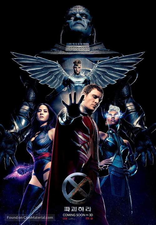 X-Men: Apocalypse - South Korean Movie Poster