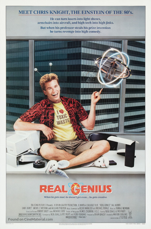 Real Genius - Theatrical movie poster