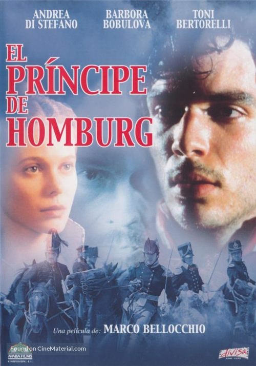 Il principe di Homburg - Spanish Movie Cover