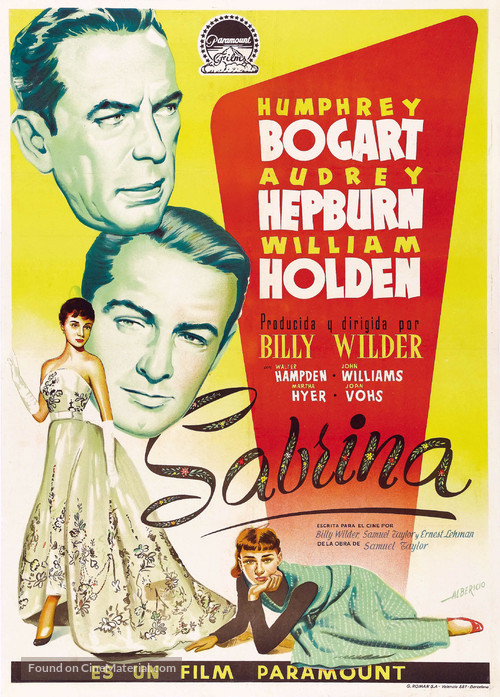 Sabrina - Spanish Movie Poster