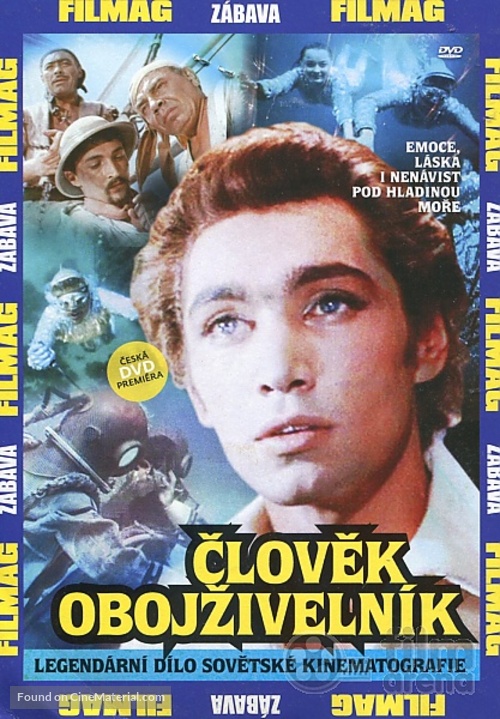 Chelovek-Amfibiya - Czech Movie Cover