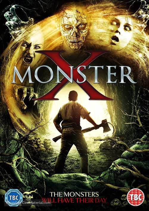 Monster X - British Movie Cover