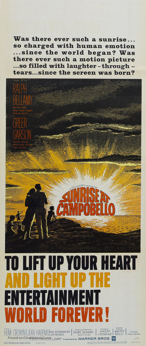 Sunrise at Campobello - Movie Poster