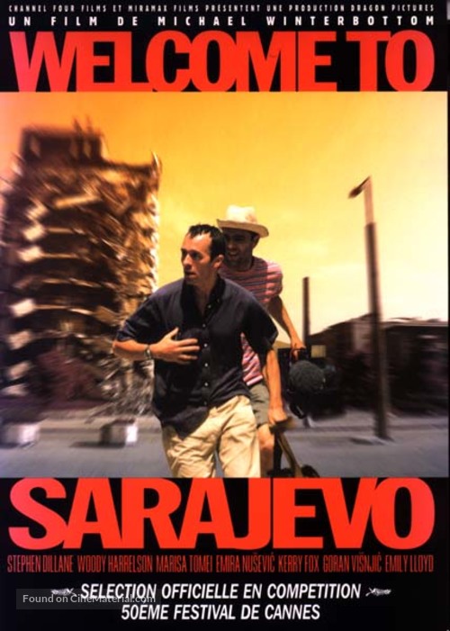 Welcome To Sarajevo - French DVD movie cover