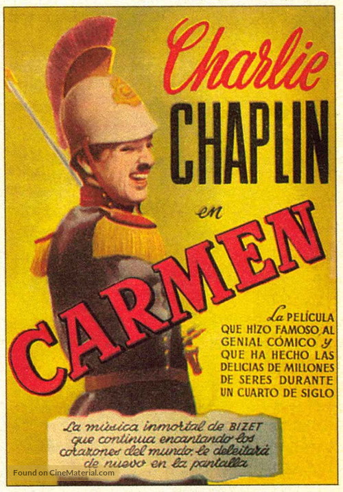Burlesque on Carmen - Spanish Movie Poster