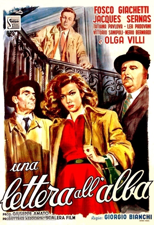 Una lettera all&#039;alba - Italian Movie Poster