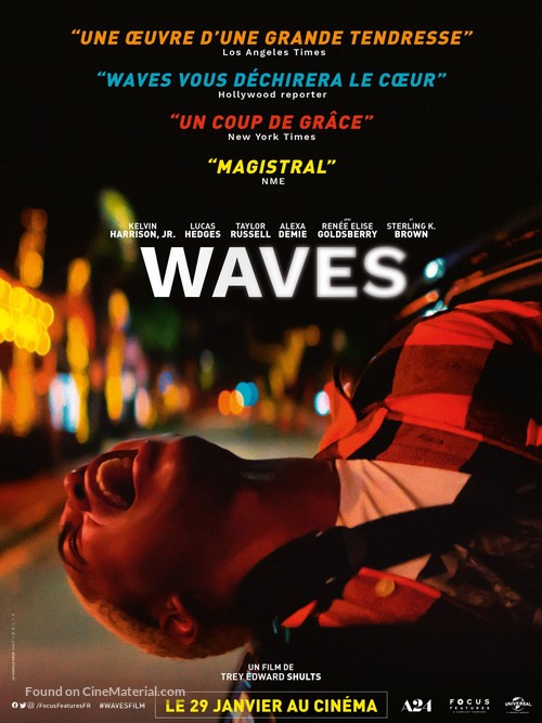 Waves - French Movie Poster