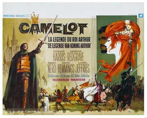 Camelot - Belgian Movie Poster