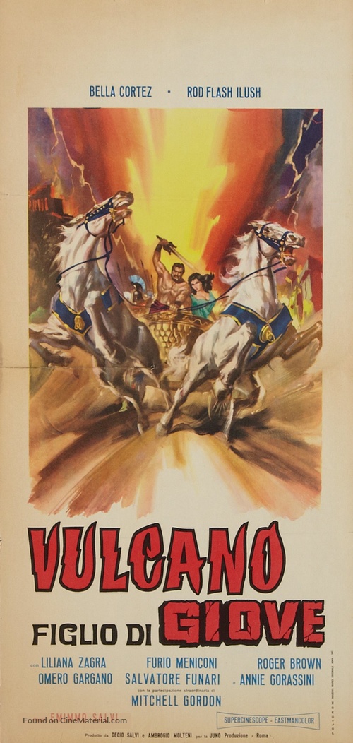 Vulcano, figlio di Giove - Italian Movie Poster