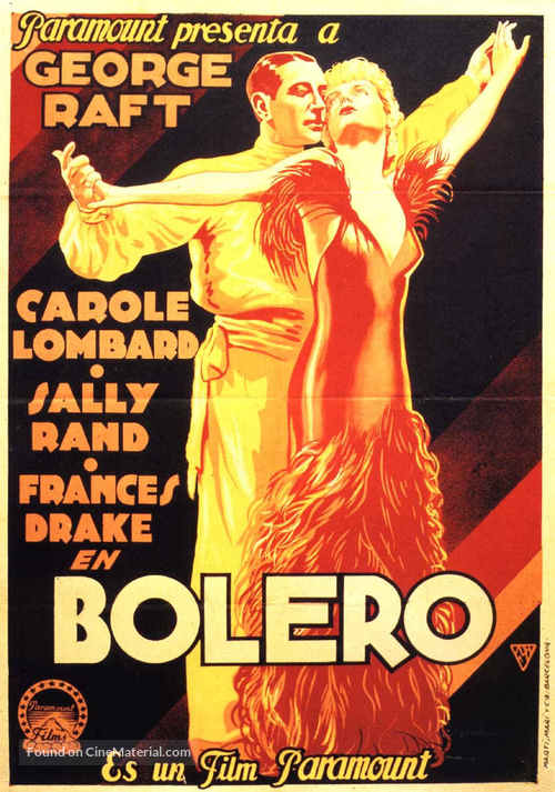 Bolero - Spanish Movie Poster