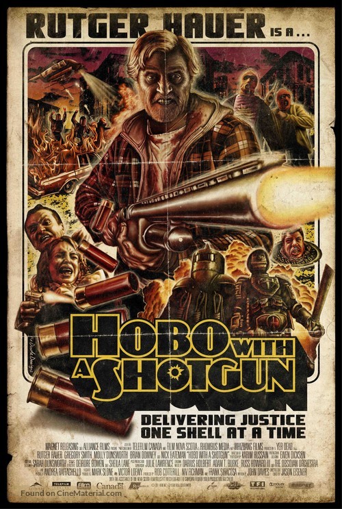 Hobo with a Shotgun - Canadian Movie Poster