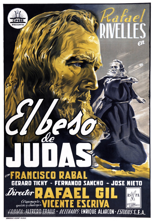 El beso de Judas - Spanish Movie Poster