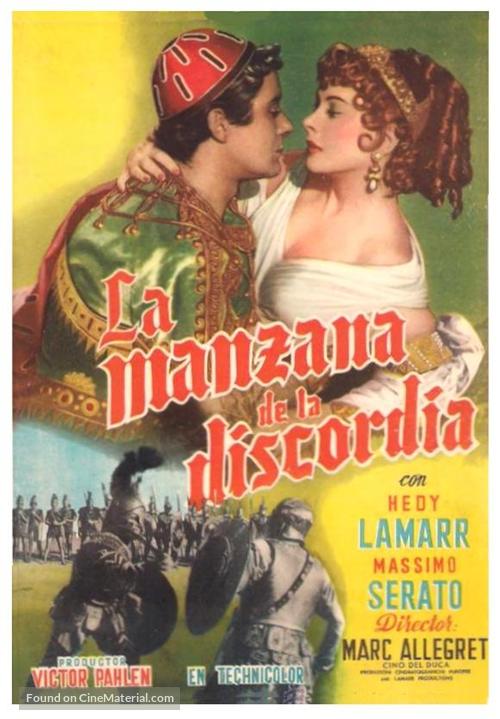L&#039;amante di Paride - Spanish Movie Poster