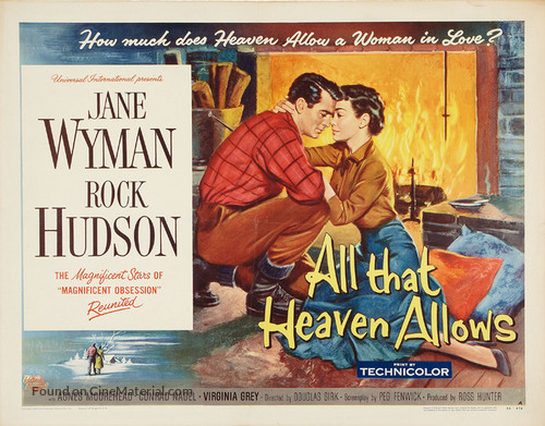 All That Heaven Allows - Movie Poster