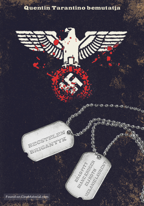 Inglourious Basterds - Hungarian Movie Cover