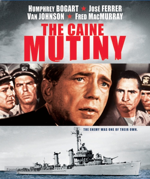 The Caine Mutiny - Blu-Ray movie cover