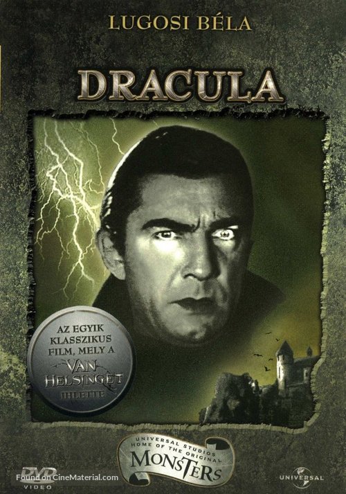 Dracula - Hungarian DVD movie cover