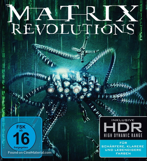The Matrix Revolutions - German Movie Cover