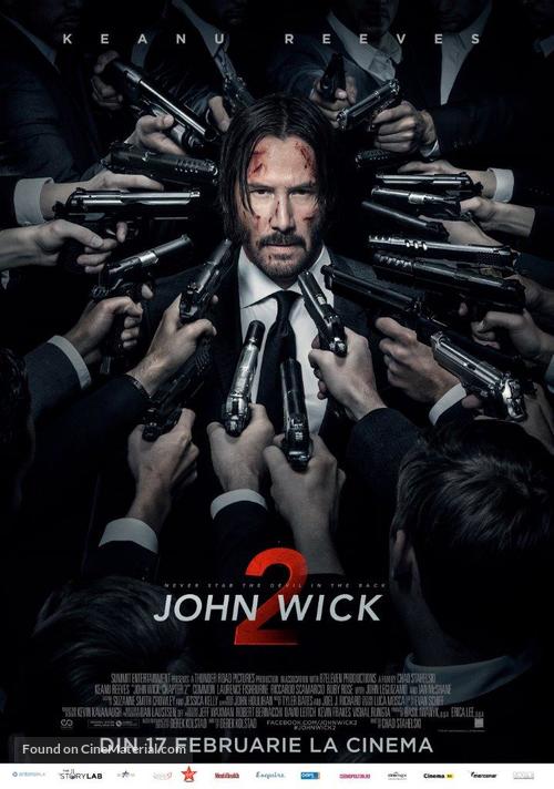 John Wick: Chapter Two - Romanian Movie Poster