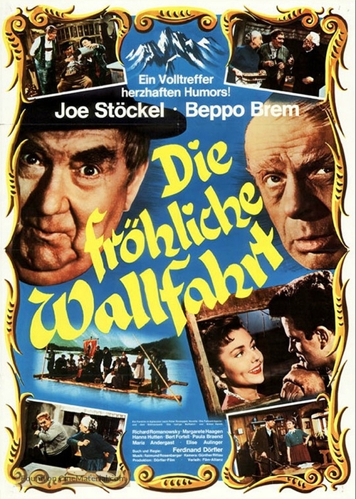 Die fr&ouml;hliche Wallfahrt - German Movie Poster