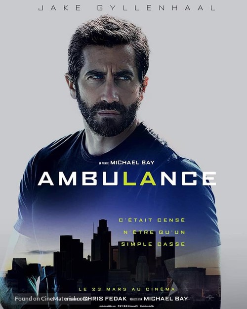Ambulance - French Movie Poster