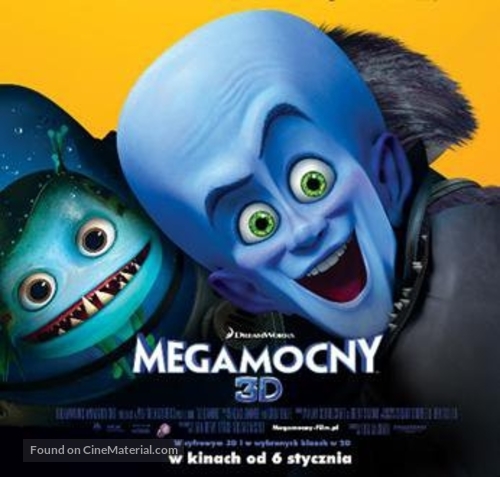 Megamind - Polish Movie Poster