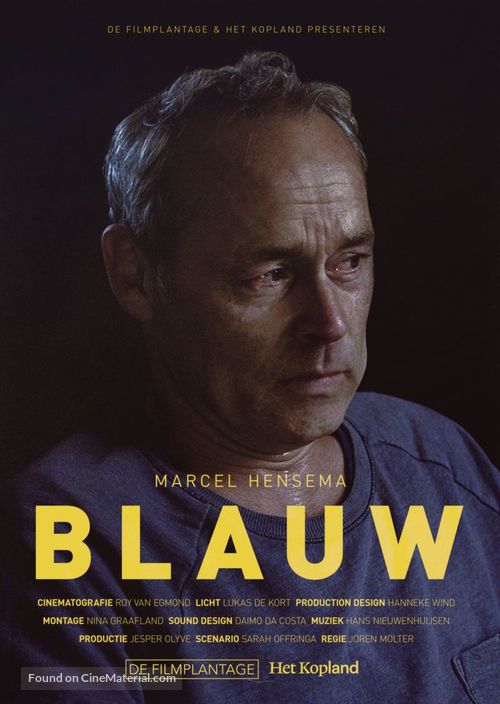 Blauw - Dutch Movie Poster