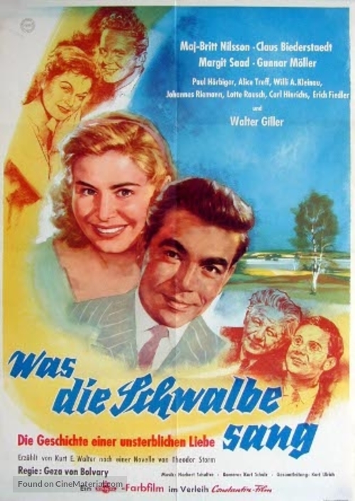 Was die Schwalbe sang - German Movie Poster