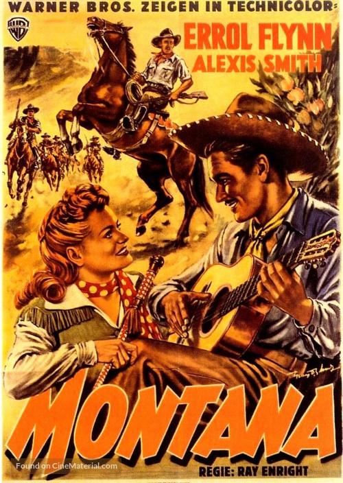 Montana - German Movie Poster