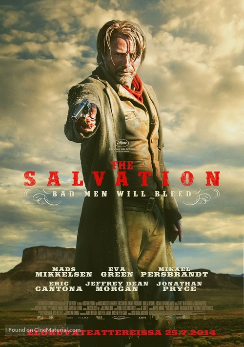 The Salvation - Finnish Movie Poster