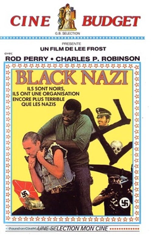 The Black Gestapo - French VHS movie cover
