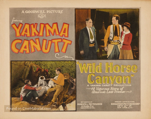 Wild Horse Canyon - Movie Poster