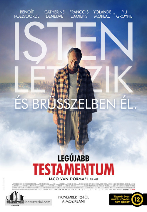 Le tout nouveau testament - Hungarian Movie Poster