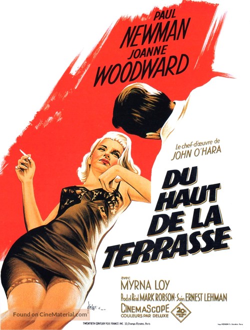 From the Terrace - French Movie Poster