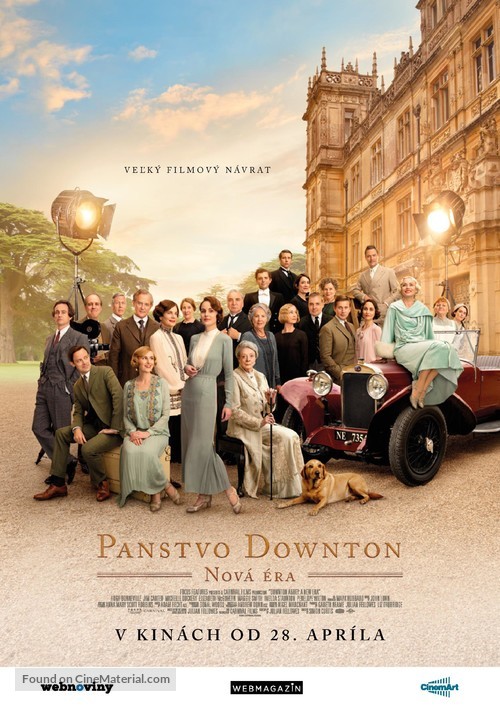 Downton Abbey: A New Era - Slovak Movie Poster