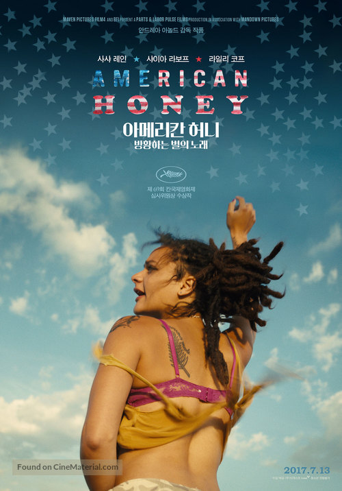 American Honey - South Korean Movie Poster