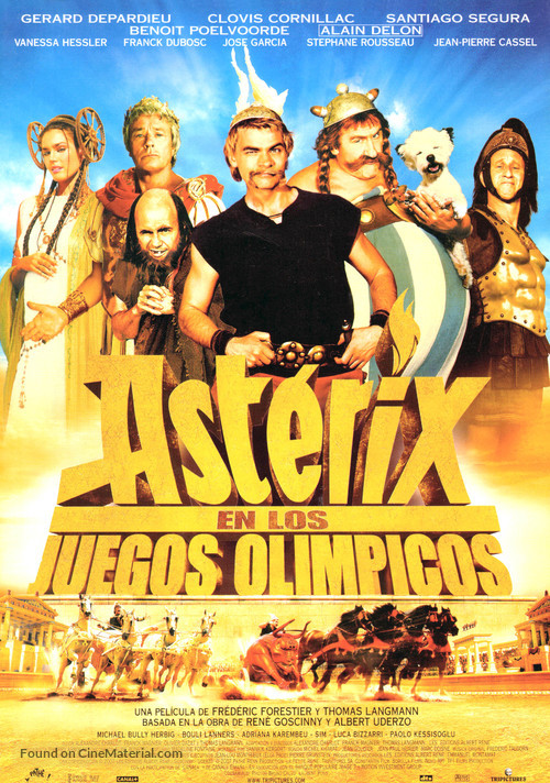 Ast&egrave;rix aux jeux olympiques - Spanish Movie Poster