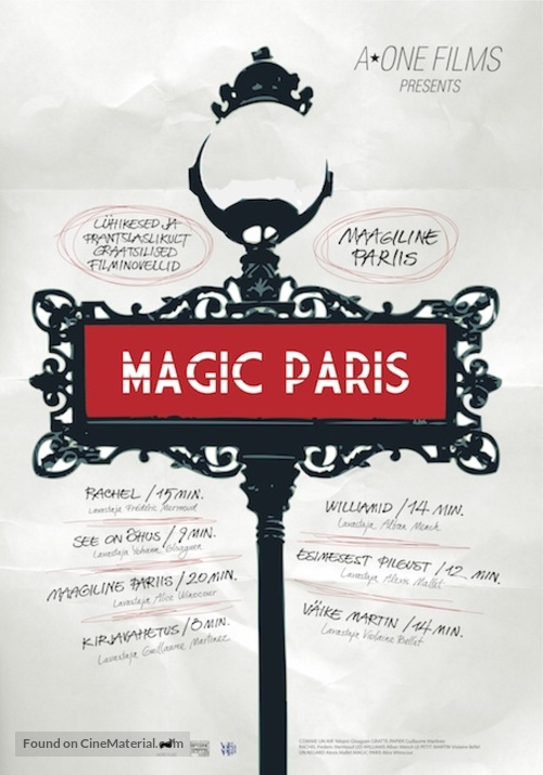 Magic Paris - Estonian Movie Poster