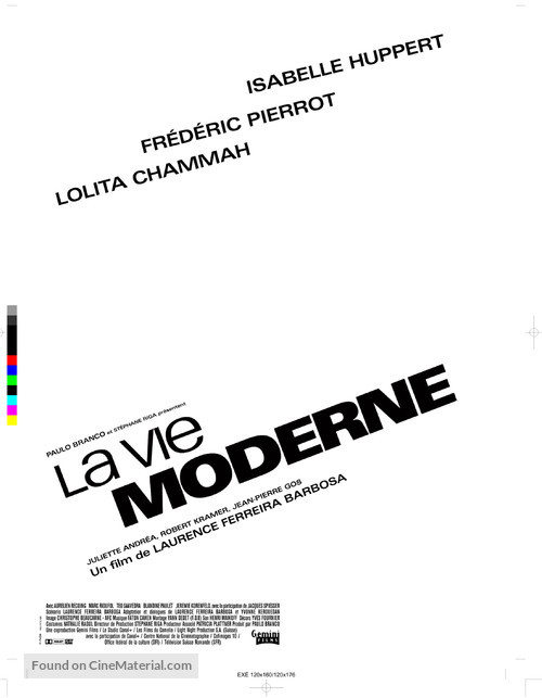 La vie moderne - French Logo