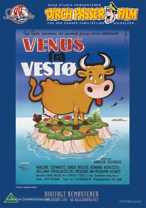 Venus fra Vest&oslash; - Danish DVD movie cover