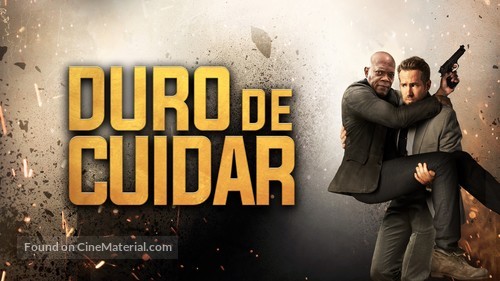 The Hitman&#039;s Bodyguard - Mexican Movie Cover