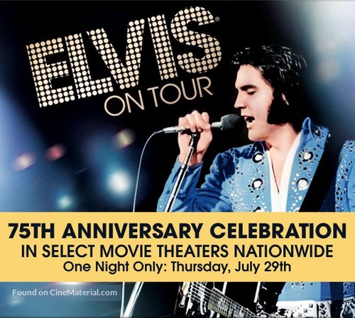 Elvis On Tour - Movie Poster