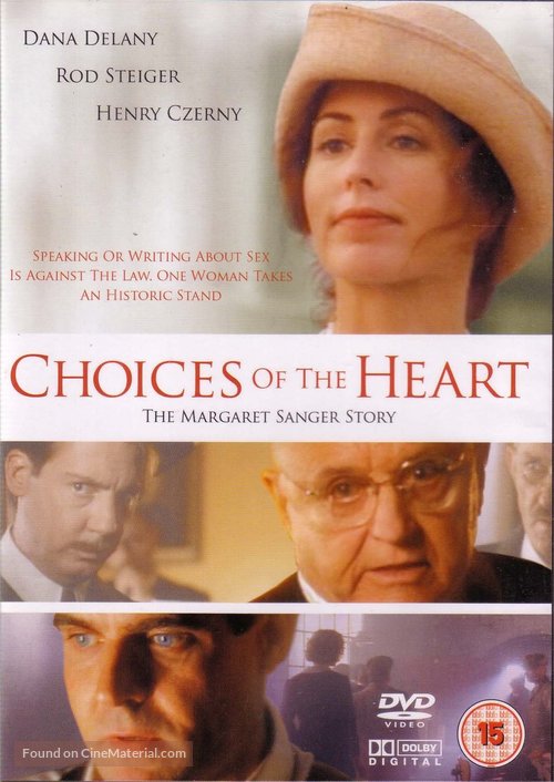 Choices of the Heart: The Margaret Sanger Story - British Movie Cover