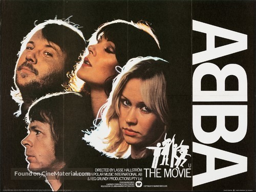 ABBA: The Movie - British Movie Poster